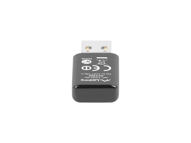 LANBERG NC-1200-WI Adaptador de red WLAN USB 5000 Mbit/s