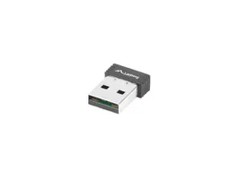 Lanberg NC-0150-WI Adaptador WiFi USB 2.0 WLAN N150 - 150 Mbit/s para PC/Portátil - Negro