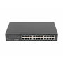 Lanberg RSGE-24 Switch No administrado 24 Puertos Gigabit 1U Negro