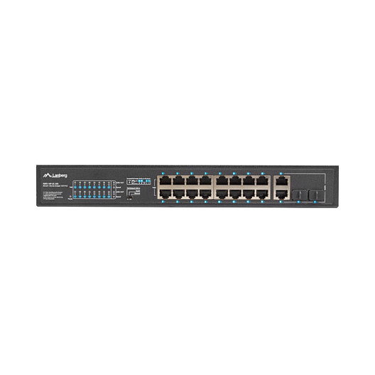 LANBERG RSFE-16P-2C-250 Switch No Administrado 18 Puertos Gigabit 250W PoE+
