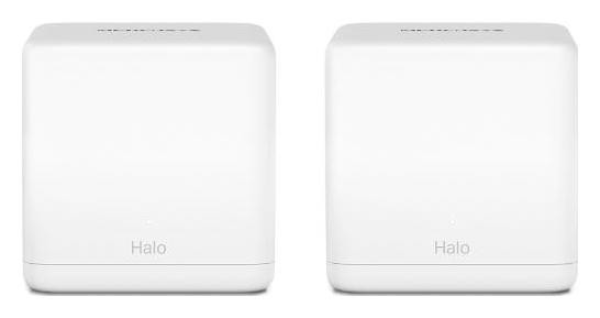 Mercusys Halo H30G Pack de 2 - Router WiFi Mesh Doble Banda AC1200 Blanco