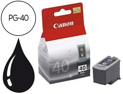 Canon Cartucho de Tinta PG-40 Negro Canon Cartucho de Tinta PG-40 Negro