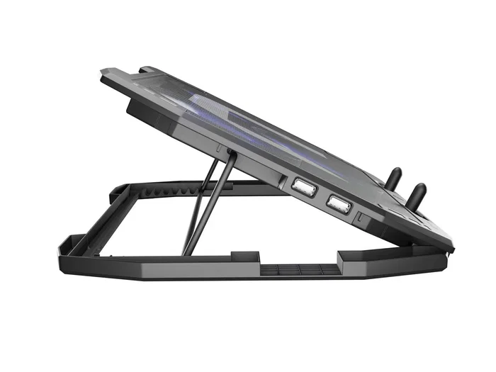 NATEC Oriole Base de Refrigeración para Portátiles de 17.3 pulgadas, 3 Ventiladores, Negro