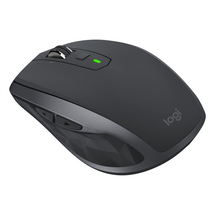 Logitech MX Anywhere 2S Ratón Inalámbrico y Bluetooth, 4000 DPI, Grafito