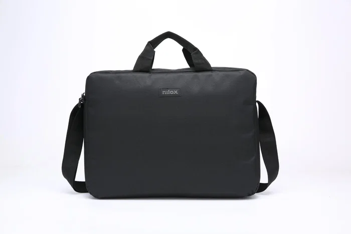 Nilox Maletín Basic para Portátil de hasta 15,6 pulgadas Negro