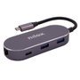 Nilox Docking Station USB-C con HDMI, USB 3.0, LAN y PD