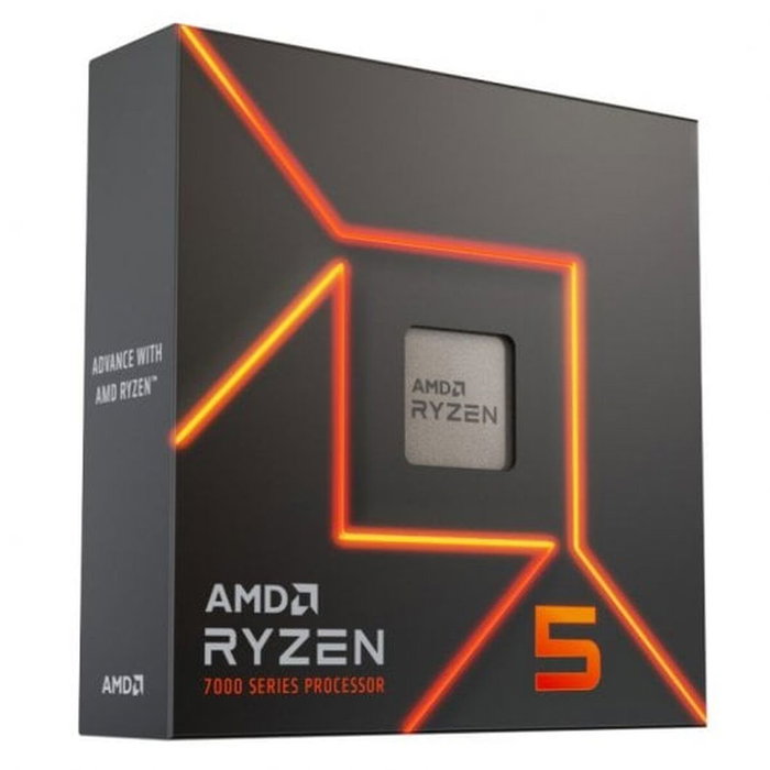 AMD Ryzen 5 7600X Procesador AM5 4,7 GHz 32 MB L3 Caja