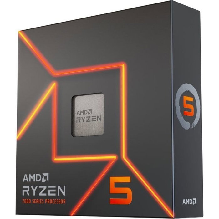 AMD Ryzen 5 7600X Procesador AM5 4,7 GHz 32 MB L3 Caja