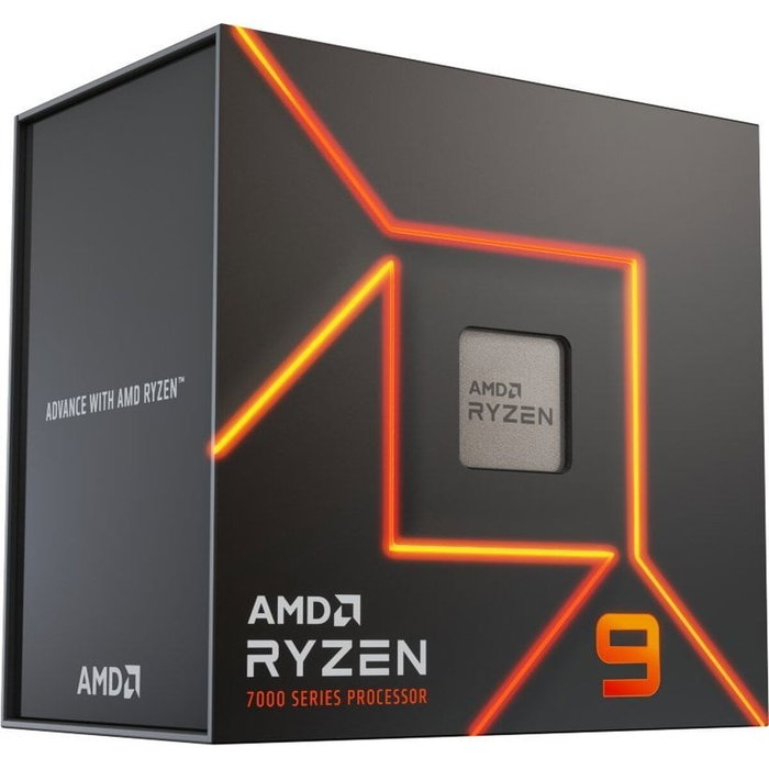 AMD Ryzen 9 7900X Procesador 4,7 GHz 64 MB L3 Socket AM5 Caja