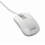 Gembird MUS-4B-06-WS Ratón Óptico Ambidextro Blanco y Plata