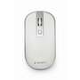GEMBIRD MUSW-4B-06-WS Ratón de Oficina Ambidextro RF Inalámbrico Óptico 1600 DPI Plata Blanco