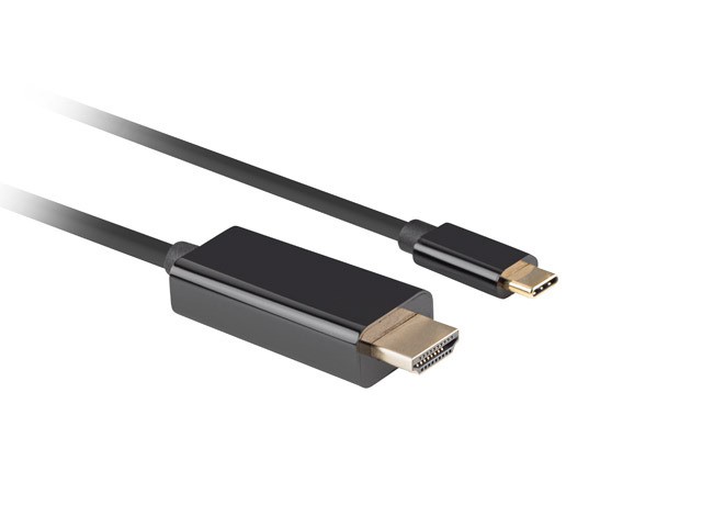 Lanberg Cable USB-C a HDMI 1,8 m 4K 60Hz Negro Lanberg Cable USB-C a HDMI 1,8 m 4K 60Hz Negro
