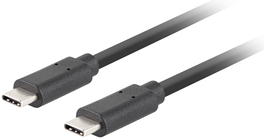 Lanberg Cable USB-C a USB-C 3.2 Gen2 1m PD100W
