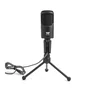 Woxter Mic Studio 50 Micrófono de estudio Negro con Trípode