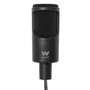 Woxter Mic Studio 50 Micrófono de estudio Negro con Trípode
