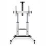 Tooq Soporte de Suelo FS20300M-B para Pantallas de 60-100 pulgadas en Plata