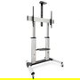 TooQ Soporte de Suelo FS20300M-B para TV de 60 a 100 Pulgadas, Inclinable y Ajustable, Hasta 100kg