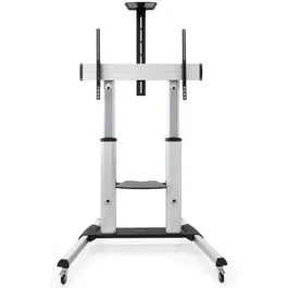 TooQ Soporte de Suelo FS20300M-B para TV de 60 a 100 Pulgadas, Inclinable y Ajustable, Hasta 100kg