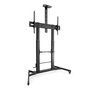 Tooq ZEUS Soporte de Suelo con Ruedas para TV 60-100 pulgadas Negro
