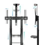 Tooq ZEUS Soporte de Suelo con Ruedas para TV 60-100 pulgadas Negro