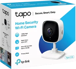 TP-Link Tapo C110 Cámara de vigilancia interior Full HD 1080p Visión nocturna Detección de movimiento Audio bidireccional