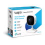 TP-Link Tapo C110 Cámara IP de Seguridad Interior 3MP Full HD 1080p WiFi, Color Blanco/Negro para Escritorio