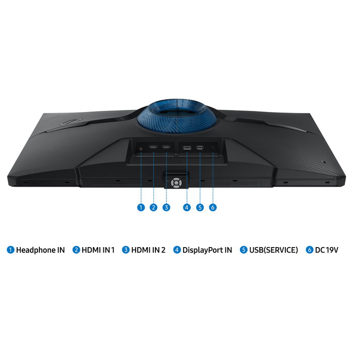 Samsung G40B Monitor Gaming 27" Full HD 240Hz 1ms IPS HDR 10, FreeSync Premium, G-Sync Compatible, Negro, Referencia LS27BG400EUX