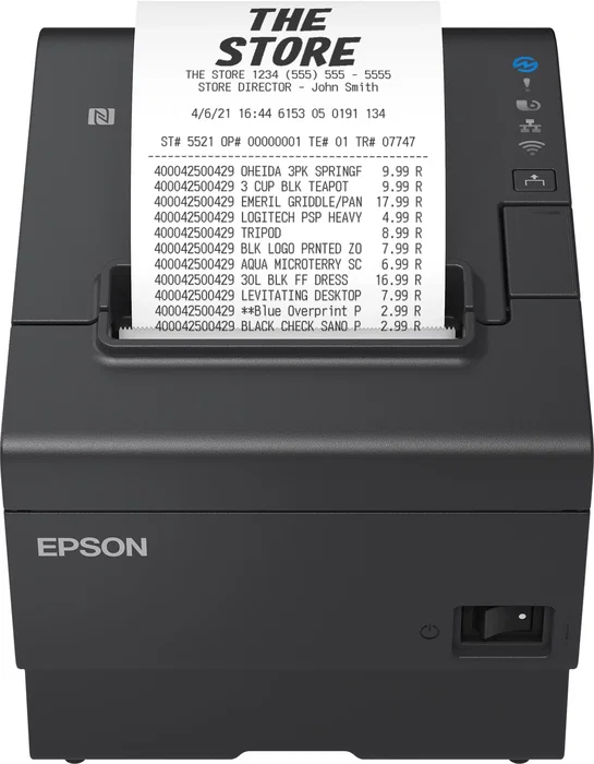 Epson TM-T88VII Impresora de Tickets Térmica USB y Ethernet Negra Epson TM-T88VII Impresora de Tickets Térmica USB y Ethernet Negra