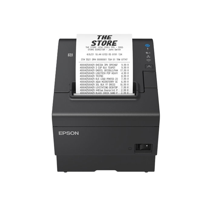 Epson TM-T88VII Impresora de Tickets Térmica USB y Ethernet Negra Epson TM-T88VII Impresora de Tickets Térmica USB y Ethernet Negra
