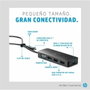 HP USB-C Travel Hub G2 Negro