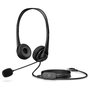 HP Auriculares G2 Stereo USB-A Negro