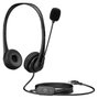 HP Auriculares G2 Stereo USB-A Negro