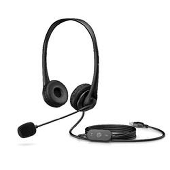 HP Auriculares G2 Stereo USB-A Negro