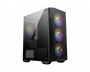 MSI MAG FORGE M100A Micro Torre Negro, Transparente