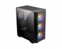 MSI MAG FORGE M100A Micro Torre Negro, Transparente