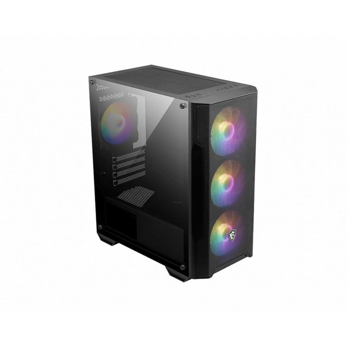 MSI MAG FORGE M100A Micro Torre Negro, Transparente MSI MAG FORGE M100A Micro Torre Negro, Transparente