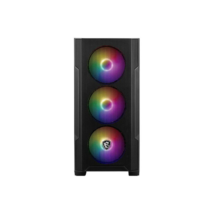 MSI MAG FORGE M100A Micro Torre Negro, Transparente MSI MAG FORGE M100A Micro Torre Negro, Transparente