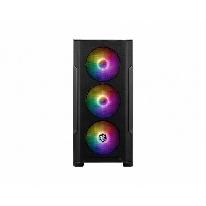 MSI MAG FORGE M100A Micro Torre Negro, Transparente MSI MAG FORGE M100A Micro Torre Negro, Transparente