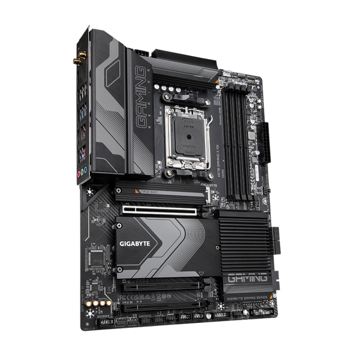 GIGABYTE X670 GAMING X AX Placa base AMD Ryzen 9000 Series, DDR5, Wi-Fi 6E, 2.5GbE LAN, ATX