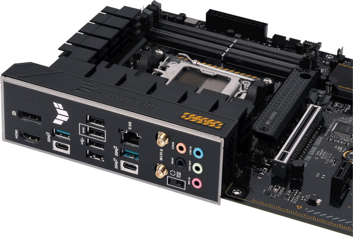 ASUS TUF GAMING B650-PLUS WIFI AM5 DDR5 ATX Negra ASUS TUF GAMING B650-PLUS WIFI AM5 DDR5 ATX Negra