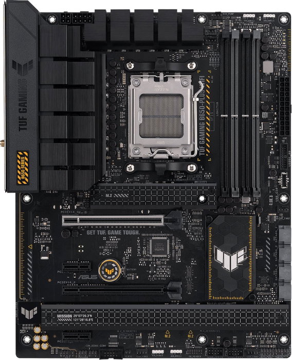 ASUS TUF GAMING B650-PLUS WIFI AM5 DDR5 ATX Negra ASUS TUF GAMING B650-PLUS WIFI AM5 DDR5 ATX Negra