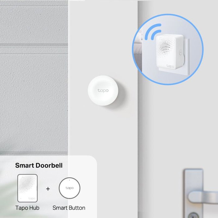 TP-Link Tapo S200B Botón Inteligente Inalámbrico Blanco TP-Link Tapo S200B Botón Inteligente Inalámbrico Blanco