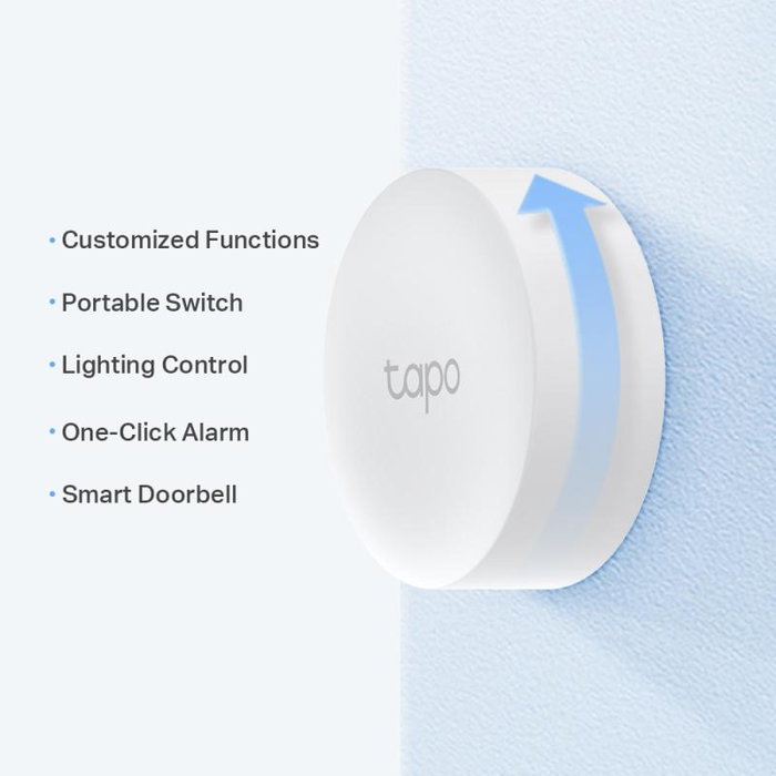 TP-Link Tapo S200B Botón Inteligente Inalámbrico Blanco TP-Link Tapo S200B Botón Inteligente Inalámbrico Blanco