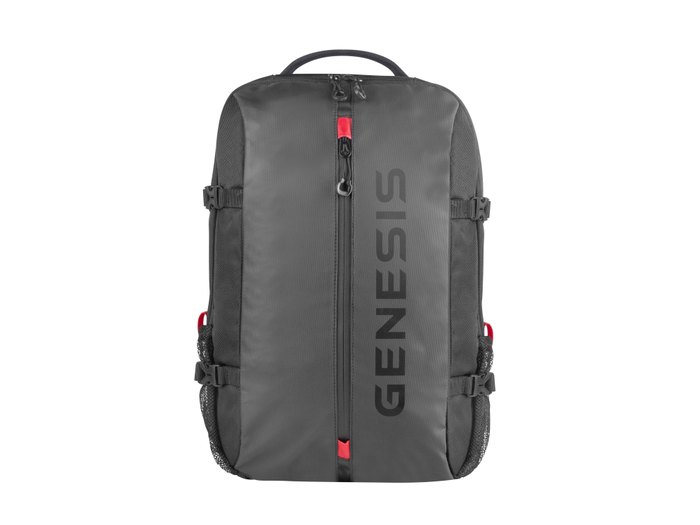 GENESIS Pallad 410 Mochila de senderismo Urbana Negro Poliéster para portátil de hasta 15.6" resistente al agua
