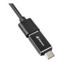 Sharkoon Hub USB 3.2 Gen 1 con 3 Puertos Tipo-A y Ethernet, Negro, Aluminio