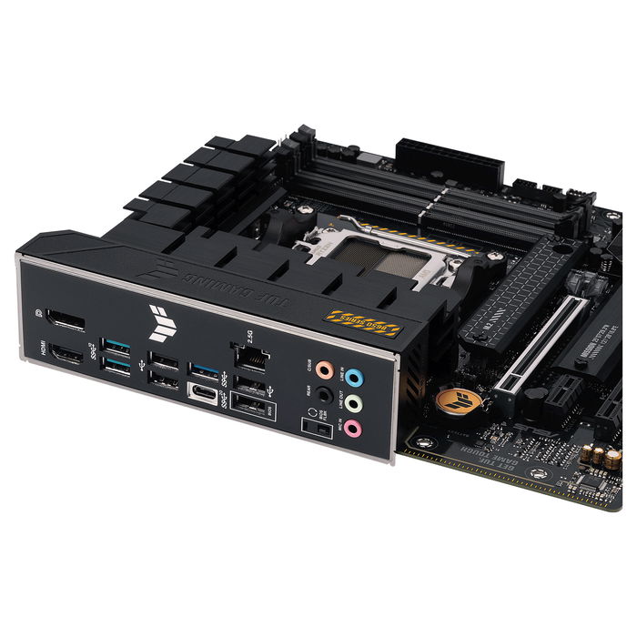 ASUS TUF GAMING B650M-PLUS Placa Base AM5 DDR5 mATX para PC ASUS TUF GAMING B650M-PLUS Placa Base AM5 DDR5 mATX para PC