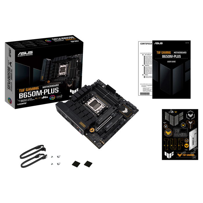 ASUS TUF GAMING B650M-PLUS Placa Base AM5 DDR5 mATX para PC ASUS TUF GAMING B650M-PLUS Placa Base AM5 DDR5 mATX para PC
