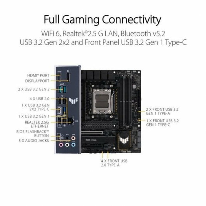 ASUS TUF GAMING B650M-PLUS AMD B650 micro ATX