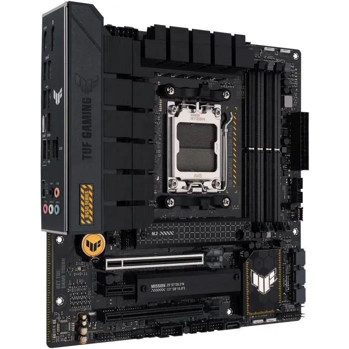 Asus TUF GAMING B650M-PLUS Placa Base AMD B650 Micro ATX AM5 ASU4711081912392 Asus TUF GAMING B650M-PLUS Placa Base AMD B650 Micro ATX AM5 ASU4711081912392