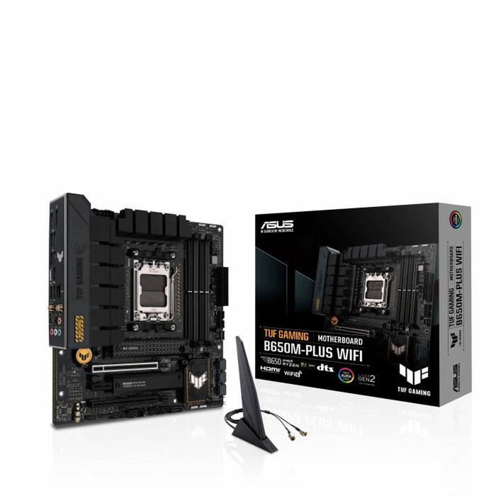 ASUS TUF GAMING B650M-PLUS WIFI con Socket AM5 y Wi-Fi 6 ASUS TUF GAMING B650M-PLUS WIFI con Socket AM5 y Wi-Fi 6